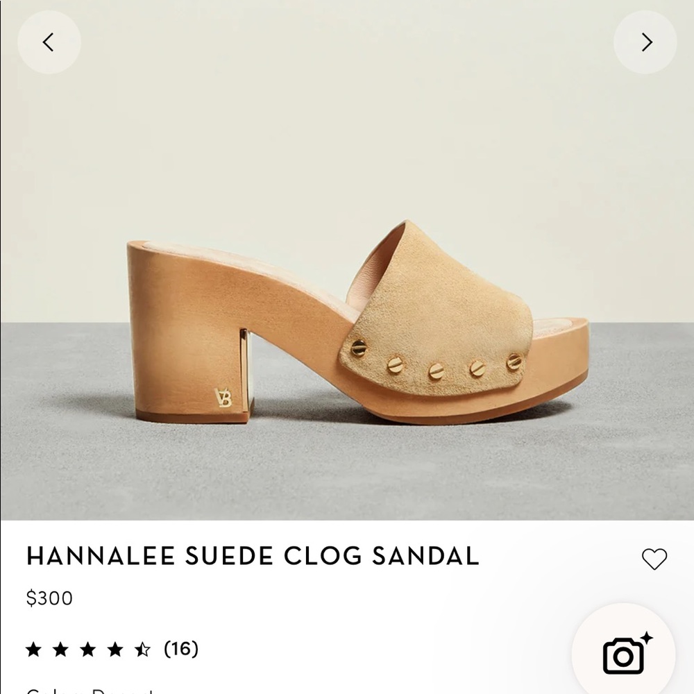 Veronica Beard Hannalee shoe in desert sz 61/2